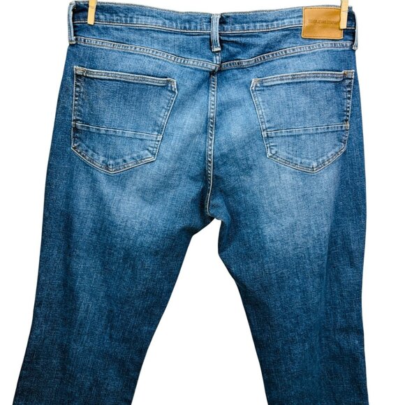 Silver Mens Machray Athletic Fit Straight Leg Jeans Stretch Denim Size W36/L30 - Picture 7 of 12